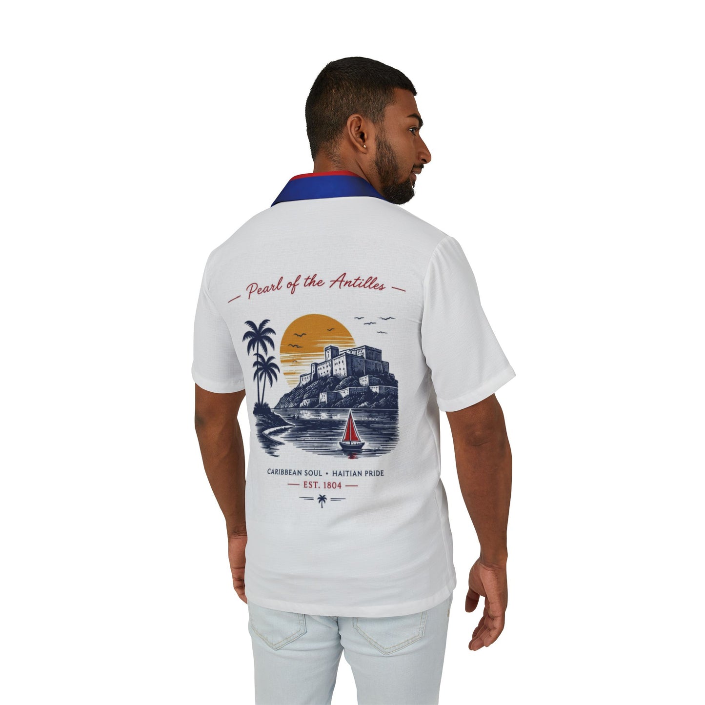 Men's Hawaiian Camp Shirt (AOP)