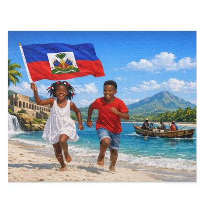 Custom "Ayiti Cherie" Heritage Jigsaw Puzzle ( 500-Piece)