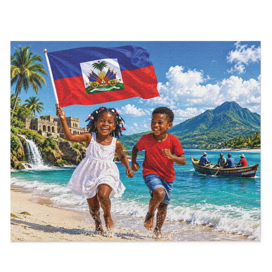 Custom "Ayiti Cherie" Heritage Jigsaw Puzzle ( 500-Piece)