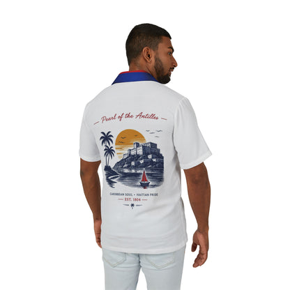 Men's Hawaiian Camp Shirt (AOP)