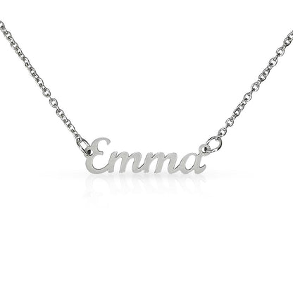 To My Daughter - Eternal Love Necklace with Custom Message Card