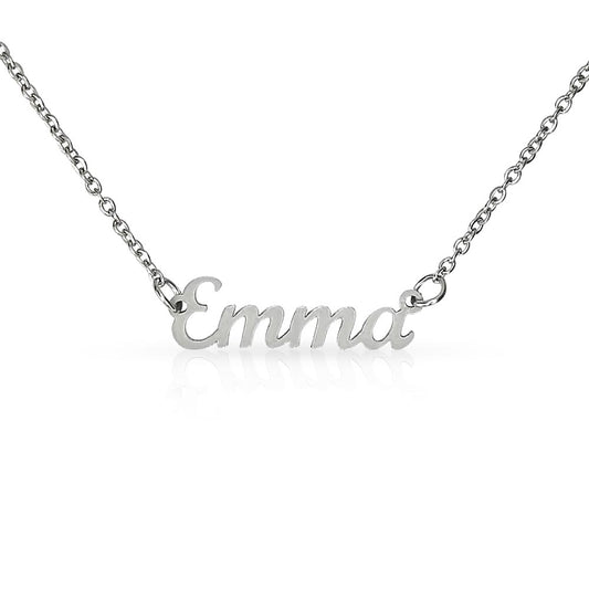 To My Daughter - Eternal Love Necklace with Custom Message Card