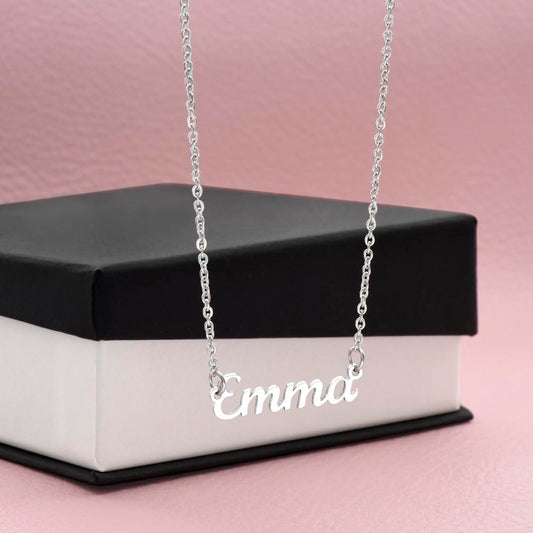 To My Daughter - Eternal Love Necklace with Custom Message Card